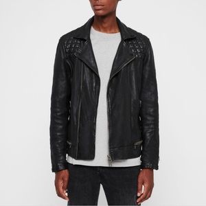All Saints Conroy leather jacket